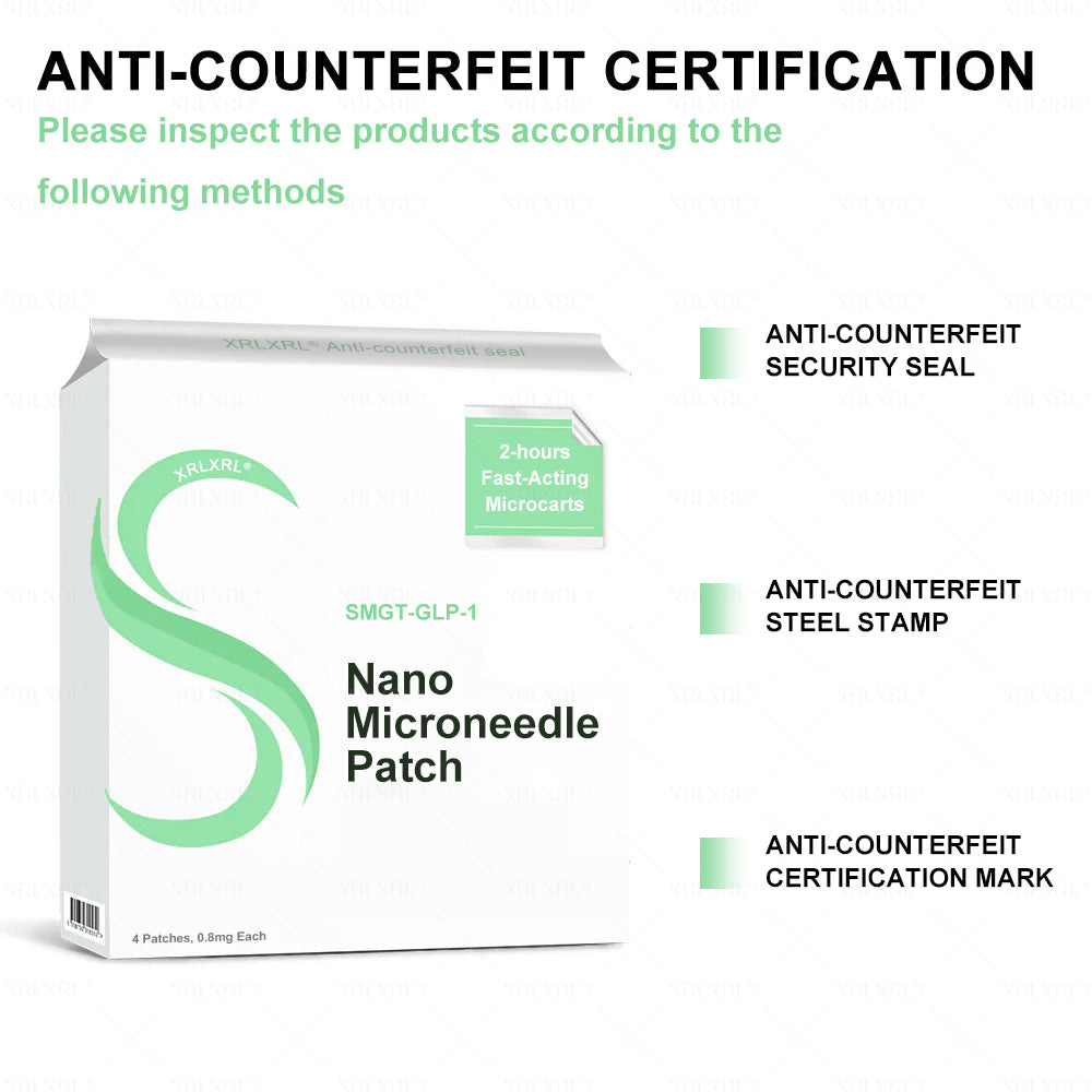 🍊XRLXRL® Nano Microneedle Patch（Painless, long-lasting, addressing diabetes, obesity, and cardiovascular diseasesXRL