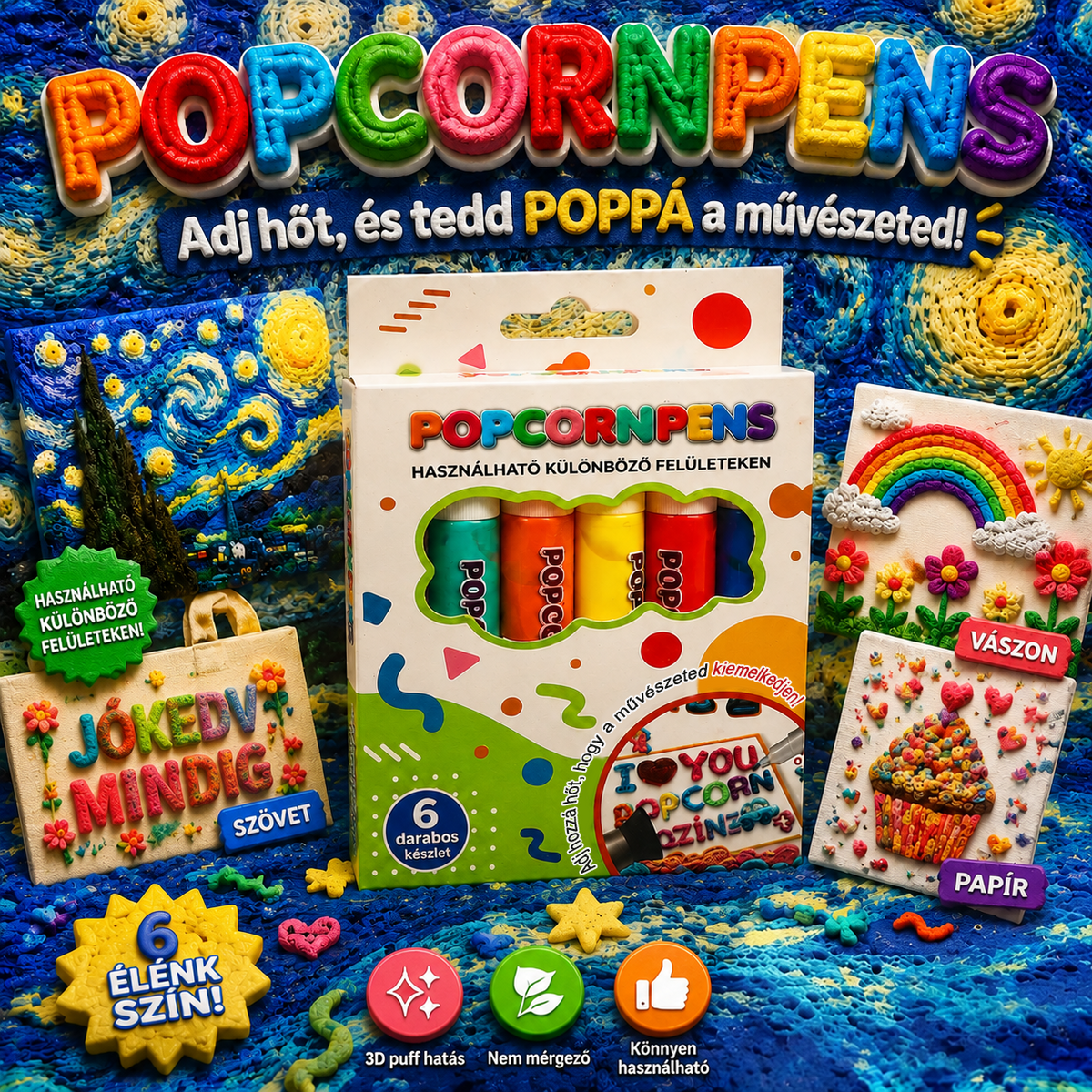 Coauoo® 𝟯𝗗 𝗥𝗲𝗹𝗶𝗲𝗳 𝗔𝗿𝘁 𝗣𝗲𝗻 – 𝗔𝗹𝗮𝗸í𝘁𝘀𝗮 𝗮 𝗹𝗮𝗽𝗼𝘀 𝗿𝗮𝗷𝘇𝗼𝗸𝗮𝘁 𝘁𝗮𝗽𝗶𝗻𝘁𝗵𝗮𝘁ó 𝟯𝗗 𝗺ű𝗮𝗹𝗸𝗼𝘁á𝘀𝗼𝗸𝗸á ⭐